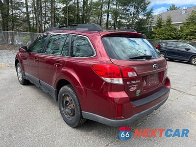 Trzecie zdjęcie samochodu z tyłu: 2011 SUBARU OUTBACK 2.5I VIN:4S4BRBAC1B3347708 - miniatura