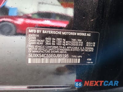 Zdjęcie 13 z 13 samochodu: 2014 BMW X5 XDRIVE35D VIN:5UXKS4C55E0J95195 - miniatura