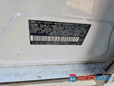 Zdjęcie 12 z 12 samochodu: 2007 LEXUS LS 460 VIN:JTHBL46F075040061 - miniatura