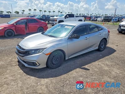 2019 HONDA CIVIC LX 19XFC2E64KE042515 - główne zdjęcie licytacji z USA - miniatura