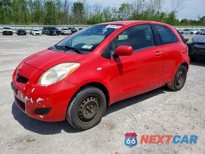 2009 TOYOTA YARIS BASE JTDJT903X95237122 - główne zdjęcie licytacji z USA - miniatura