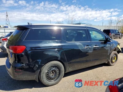 Trzecie zdjęcie samochodu z tyłu: 2018 KIA SEDONA SXL VIN:KNDME5C13J6355425 - miniatura