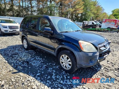 Czwarte zdjęcie samochodu z boku: 2005 HONDA CR-V EX VIN:SHSRD78845U305193 - miniatura