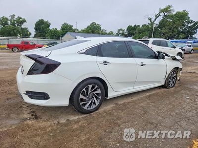 Trzecie zdjęcie samochodu z tyłu: 2018 HONDA CIVIC EX VIN:2HGFC2F83JH506107 - miniatura