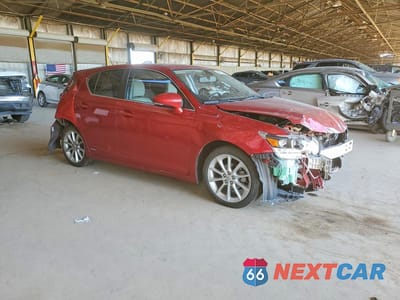 Czwarte zdjęcie samochodu z boku: 2013 LEXUS CT 200 VIN:JTHKD5BH2D2133994 - miniatura