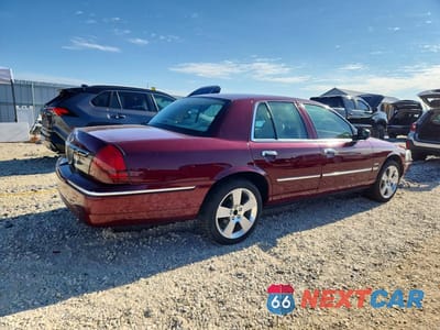 Trzecie zdjęcie samochodu z tyłu: 2009 MERCURY GRAND MARQUIS LS VIN:2MEHM75V29X614551 - miniatura