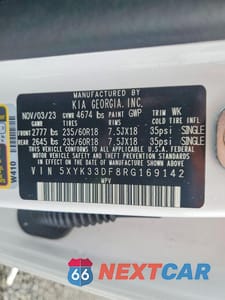 Zdjęcie 13 z 13 samochodu: 2024 KIA SPORTAGE EX VIN:5XYK33DF8RG169142 - miniatura