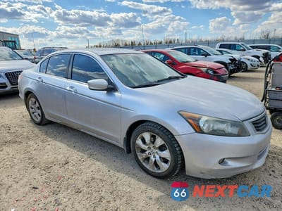 Czwarte zdjęcie samochodu z boku: 2008 HONDA ACCORD EXL VIN:1HGCP36878A805542 - miniatura