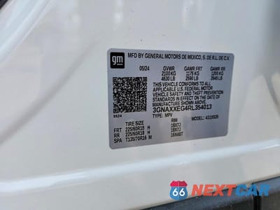 Zdjęcie 14 z 14 samochodu: 2024 CHEVROLET EQUINOX PREMIER VIN:3GNAXXEG4RL354013 - miniatura
