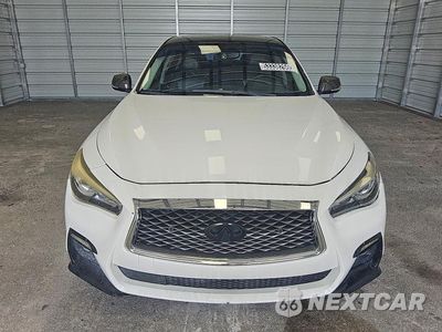 Piąte zdjęcie samochodu w środku: 2018 INFINITI Q50 3.0T LUXE VIN:JN1EV7AR1JM442974 - miniatura