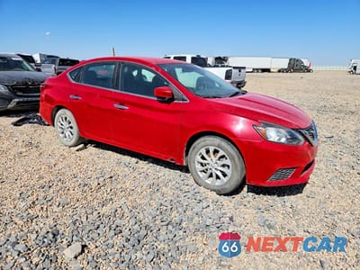 Czwarte zdjęcie samochodu z boku: 2019 NISSAN SENTRA SV VIN:3N1AB7AP1KL610212 - miniatura