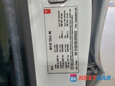 Zdjęcie 12 z 12 samochodu: 2018 TESLA MODEL 3 VIN:5YJ3E1EB1JF072570 - miniatura
