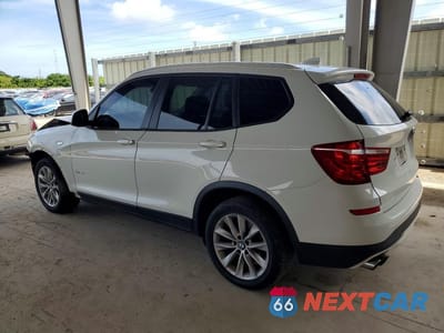 Drugie zdjęcie samochodu z przodu: 2017 BMW X3 XDRIVE28I VIN:5UXWX9C38H0T21181 - miniatura