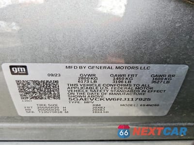 Zdjęcie 14 z 14 samochodu: 2024 BUICK ENCLAVE AVENIR VIN:5GAEVCKW6RJ117925 - miniatura
