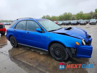 Czwarte zdjęcie samochodu z boku: 2002 SUBARU IMPREZA WRX VIN:JF1GG296X2G827789 - miniatura