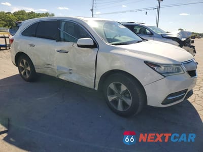 Czwarte zdjęcie samochodu z boku: 2016 ACURA MDX VIN:5FRYD3H27GB013935 - miniatura