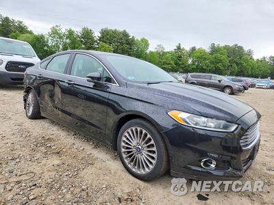 Czwarte zdjęcie samochodu z boku: 2014 FORD FUSION TITANIUM VIN:3FA6P0D94ER181339 - miniatura