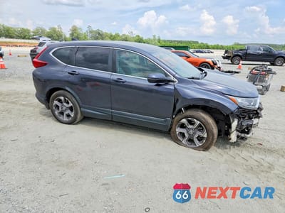 Czwarte zdjęcie samochodu z boku: 2019 HONDA CR-V EX VIN:7FARW1H50KE006076 - miniatura