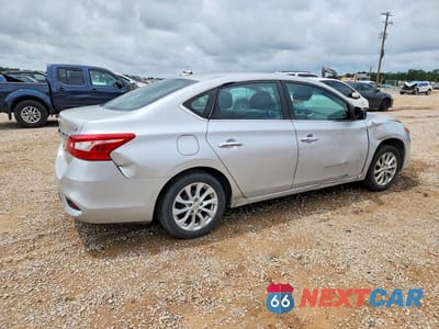 Trzecie zdjęcie samochodu z tyłu: 2019 NISSAN SENTRA SV VIN:3N1AB7AP8KY283830 - miniatura