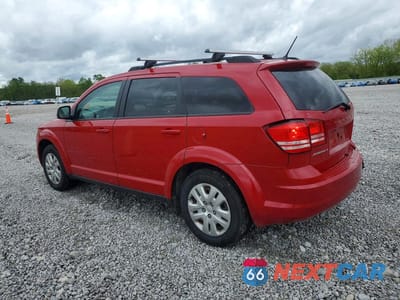 Drugie zdjęcie samochodu z przodu: 2017 DODGE JOURNEY SE VIN:3C4PDCAB3HT601860 - miniatura