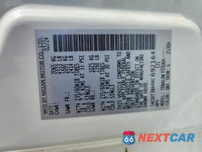 Zdjęcie 13 z 13 samochodu: 2024 NISSAN ROGUE SV VIN:5N1BT3BA4RC692164 - miniatura