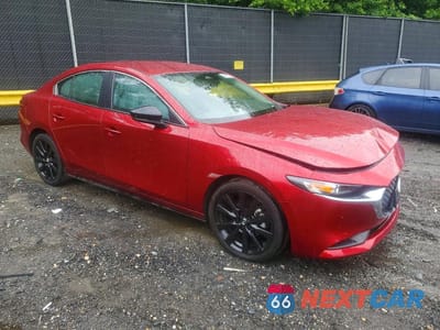 Czwarte zdjęcie samochodu z boku: 2025 MAZDA 3 SELECT SPORT VIN:3MZBPABM9SM476707 - miniatura
