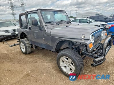 Czwarte zdjęcie samochodu z boku: 2004 JEEP WRANGLER VIN:1J4FA39S44P770223 - miniatura