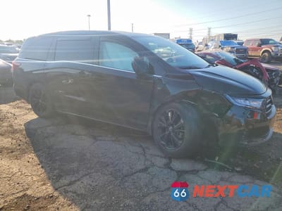 Czwarte zdjęcie samochodu z boku: 2023 HONDA ODYSSEY SPORT-L VIN:5FNRL6H72PB052230 - miniatura