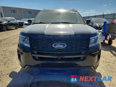 Piąte zdjęcie samochodu w środku: 2018 FORD EXPLORER SPORT VIN:1FM5K8GTXJGA86307 - miniatura