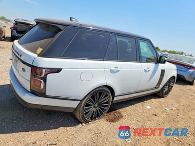 Trzecie zdjęcie samochodu z tyłu: 2020 LAND ROVER RANGE ROVER P525 HSE VIN:SALGS2SE7LA404644 - miniatura