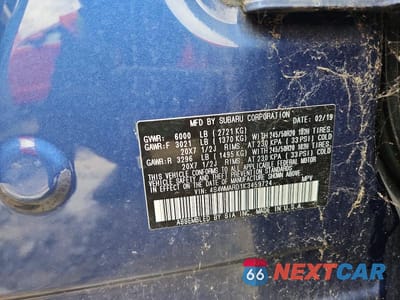 Zdjęcie 14 z 14 samochodu: 2019 SUBARU ASCENT TOURING VIN:4S4WMARD1K3459724 - miniatura