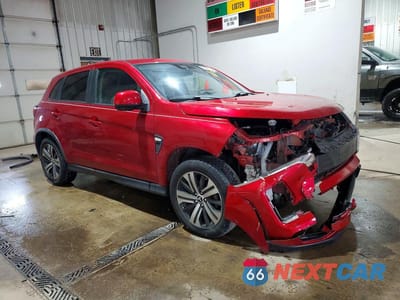 Czwarte zdjęcie samochodu z boku: 2021 MITSUBISHI OUTLANDER SPORT ES VIN:JA4ARUAU0MU000270 - miniatura