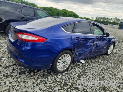 Trzecie zdjęcie samochodu z tyłu: 2016 FORD FUSION SE PHEV VIN:3FA6P0PU0GR134618 - miniatura