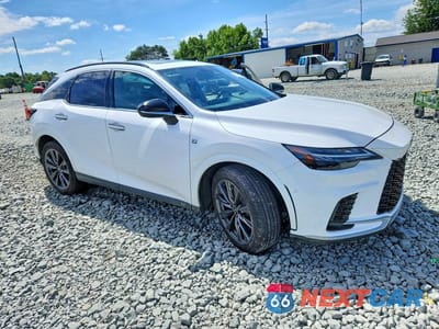 Czwarte zdjęcie samochodu z boku: 2023 LEXUS RX 350 F SPORT HANDLING VIN:2T2BAMCA4PC008616 - miniatura