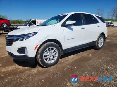 2022 CHEVROLET EQUINOX LT 3GNAXUEV8NL253175 - główne zdjęcie licytacji z USA - miniatura