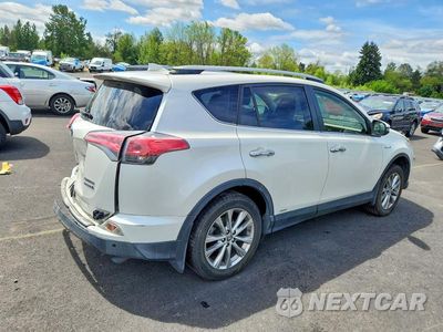 Trzecie zdjęcie samochodu z tyłu: 2017 TOYOTA RAV4 HV LIMITED VIN:JTMDJREV5HD078575 - miniatura
