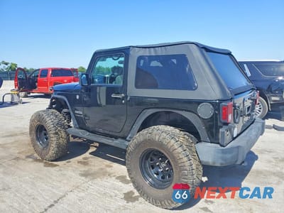 Drugie zdjęcie samochodu z przodu: 2012 JEEP WRANGLER SPORT VIN:1C4AJWAG6CL192205 - miniatura