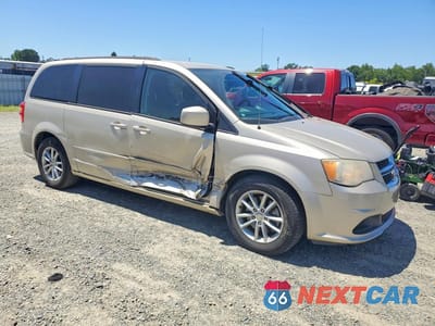 Czwarte zdjęcie samochodu z boku: 2014 DODGE GRAND CARAVAN SXT VIN:2C4RDGCGXER323319 - miniatura