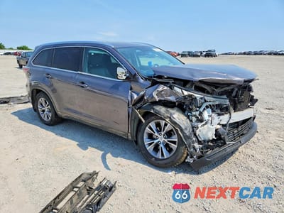 Czwarte zdjęcie samochodu z boku: 2014 TOYOTA HIGHLANDER XLE VIN:5TDJKRFHXES063546 - miniatura