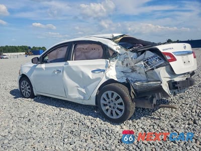 Drugie zdjęcie samochodu z przodu: 2015 NISSAN SENTRA S VIN:3N1AB7AP9FY285057 - miniatura