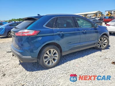 Trzecie zdjęcie samochodu z tyłu: 2020 FORD EDGE TITANIUM VIN:2FMPK4K93LBA17756 - miniatura