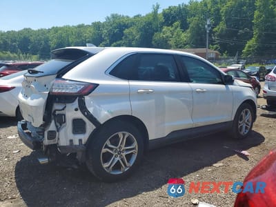 Trzecie zdjęcie samochodu z tyłu: 2015 FORD EDGE TITANIUM VIN:2FMTK4K92FBB40614 - miniatura