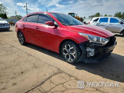 Czwarte zdjęcie samochodu z boku: 2020 KIA FORTE LXS VIN:3KPF24ADXLE259247 - miniatura