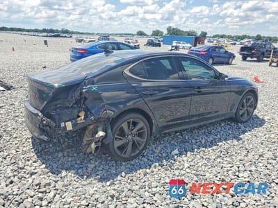 Trzecie zdjęcie samochodu z tyłu: 2023 GENESIS G70 2.0T VIN:KMTG34TA2PU114961 - miniatura