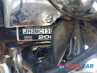 Zdjęcie 9 z 9 samochodu: 2008 HONDA CMX250 C VIN:JH2MC13048K403237 - miniatura