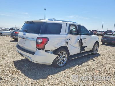 Trzecie zdjęcie samochodu z tyłu: 2018 FORD EXPEDITION PLATINUM VIN:1FMJU1MT6JEA13760 - miniatura