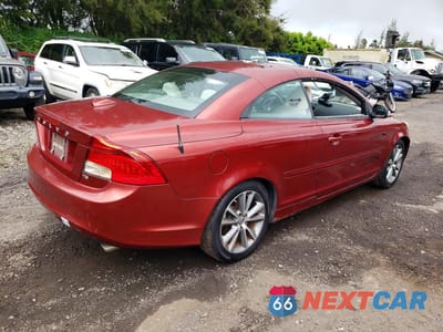 Trzecie zdjęcie samochodu z tyłu: 2011 VOLVO C70 T5 VIN:YV1672MC5BJ110362 - miniatura