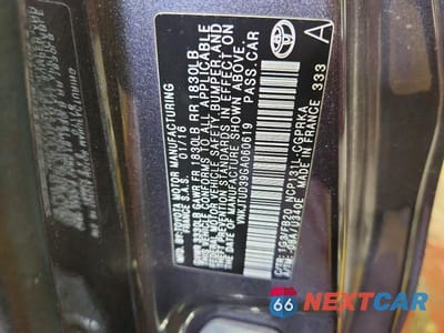 Zdjęcie 12 z 12 samochodu: 2016 TOYOTA YARIS 3-DOOR LE VIN:VNKJTUD39GA060619 - miniatura