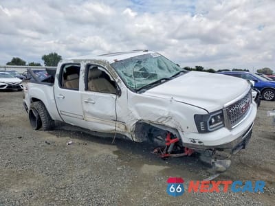 Czwarte zdjęcie samochodu z boku: 2013 GMC SIERRA K1500 SLT VIN:3GTP2WE77DG347148 - miniatura