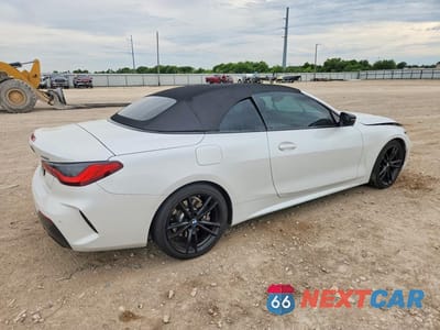 Trzecie zdjęcie samochodu z tyłu: 2022 BMW 430I VIN:WBA23AT06NCK65607 - miniatura